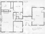 the house as it is with measurements
