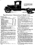 International A2 spec sheet, ~1933
http://www.vannattabros.com/truck40.html