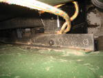 8007 - 8010: some crappy pics of the front of the bed mount.  This is
a piece of angle iron that bolts to the bed, 8009 shows t