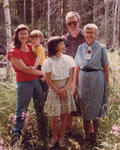 Granny with the family in Alaska